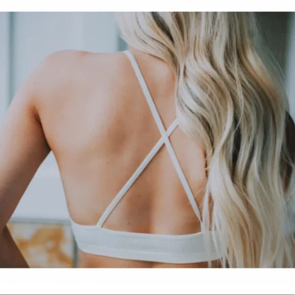 XS/S Almost Sold Out New Edgy Hippie Bohemian Cozy Crochet Bralette - Picture 3 of 14